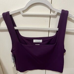 Babaton Purple Crop Top